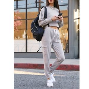 NWOT Bobi Mini Rib Hoodie SIZE XS.